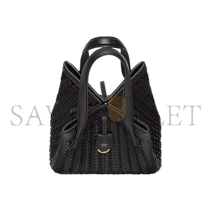 FENDI ORIGAMI MEDIUM LEATHER 8BH414APZBF0KUR (27*27*15cm)
